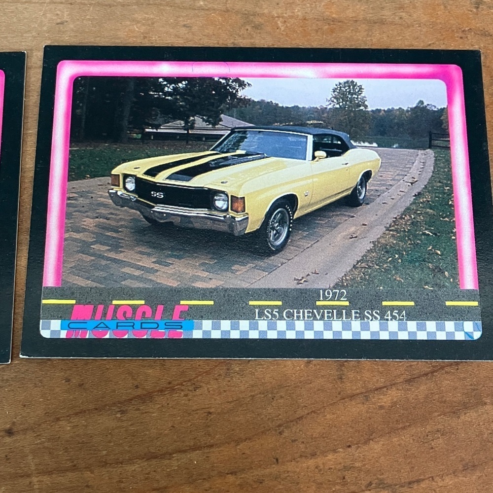 Vintage Muscle Cards Car Trading Cards Collection, set of 84 plus 3 - Picture 10 of 16